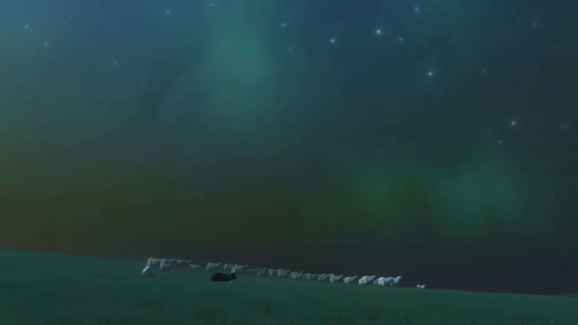 The Free Shepherd プレイ画像 オーロラ