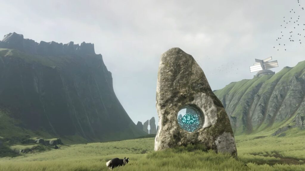 The Free Shepherd プレイ画像 謎の遺跡