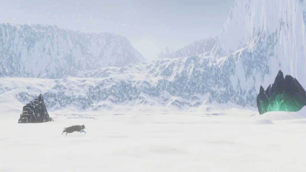 The Free Shepherd プレイ画像 雪