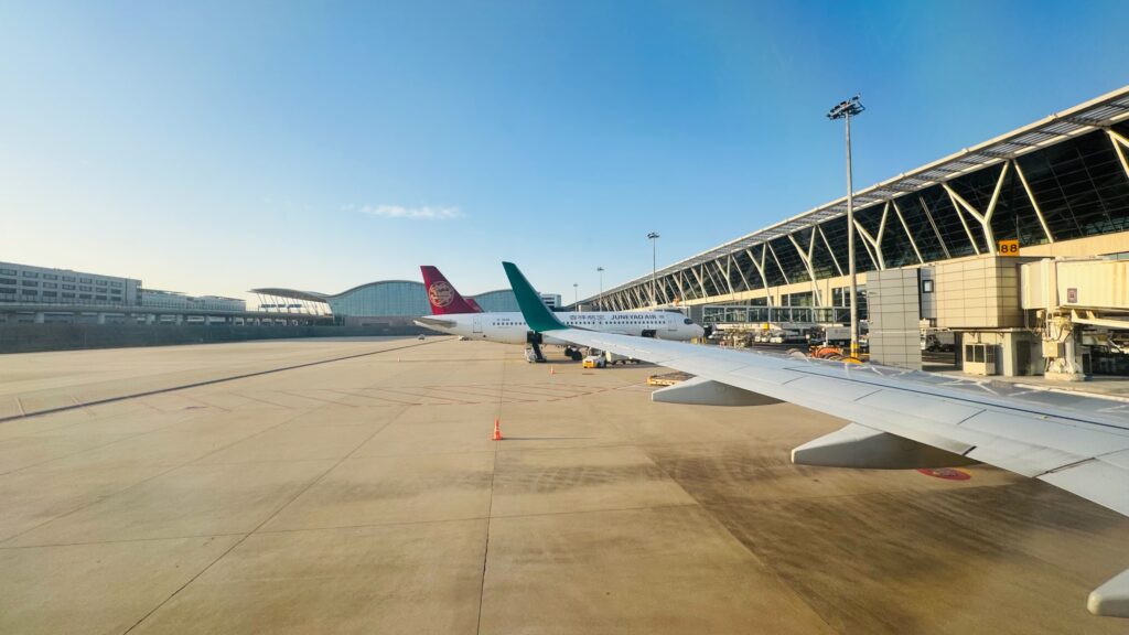 上海浦東国際空港 出発